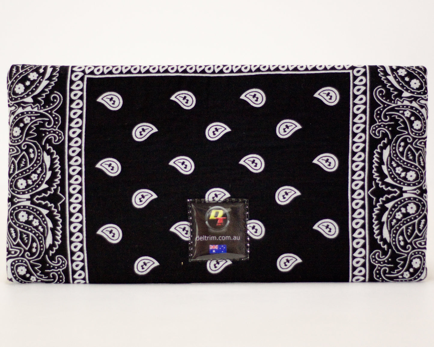 Black Paisley Pencil Case