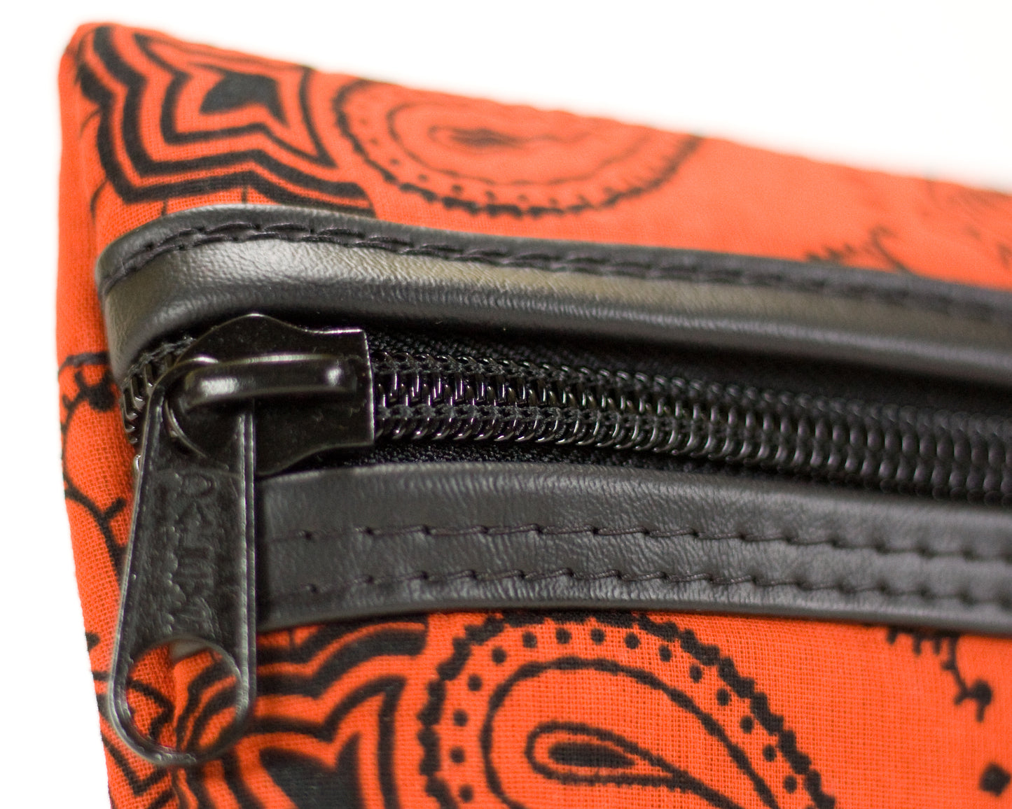 Orange Paisley Pencil Cases