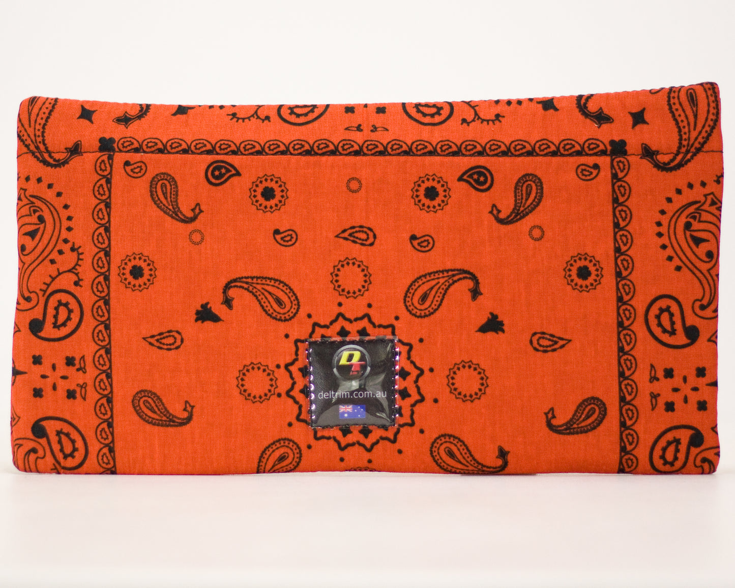 Orange Paisley Pencil Cases