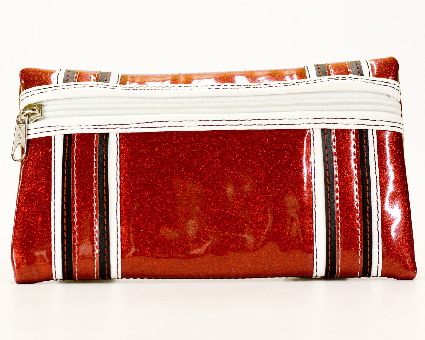 Red Glitter Pencil Case